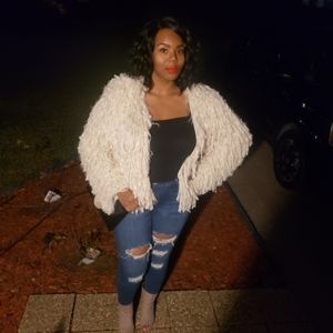 Forever 21 Chunky Fringe Knit Sweater